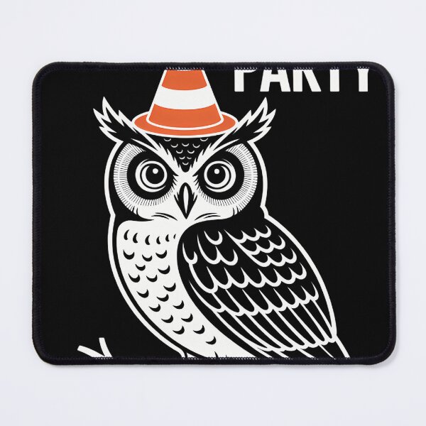 Item preview, Owl Joke Pun Game Day Football designed and sold by consfafaperi.
