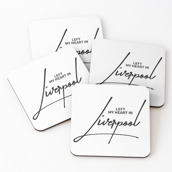 Item preview, Left My Heart In Liverpool - Aesthetic Merseyside Travel Quote designed and sold by ReggieDior.