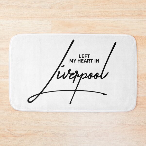 Item preview, Left My Heart In Liverpool - Aesthetic Merseyside Travel Quote designed and sold by ReggieDior.
