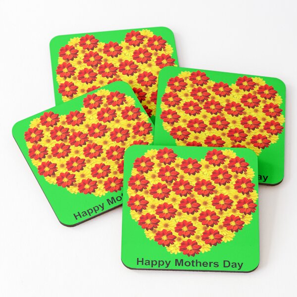 Item preview, Happy Mothers Day flowers in a heart shape designed and sold by Peter Etchells.