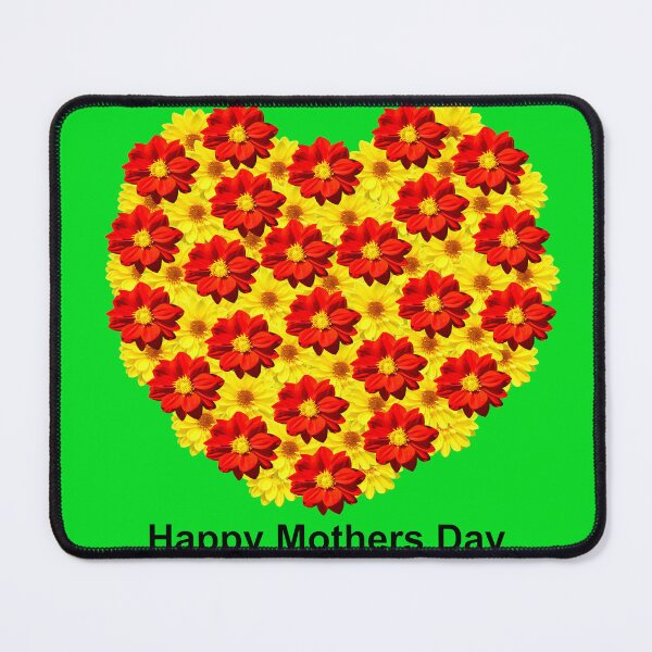 Item preview, Happy Mothers Day flowers in a heart shape designed and sold by Peter Etchells.