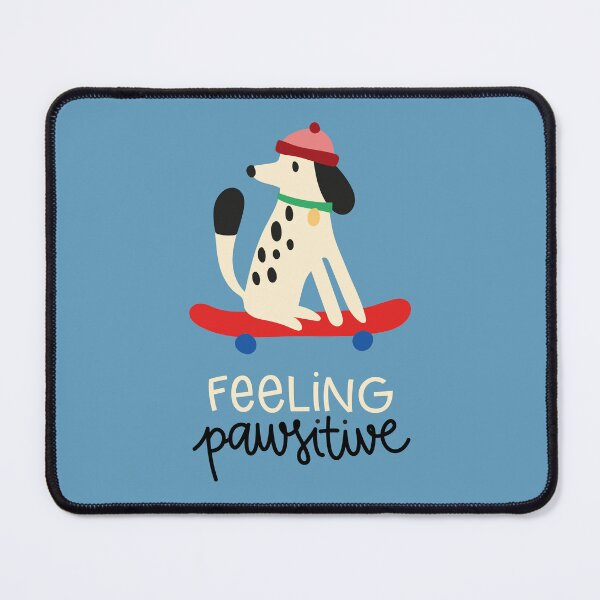 Item preview, Feeling pawsitive designed and sold by hamburgerliebe.
