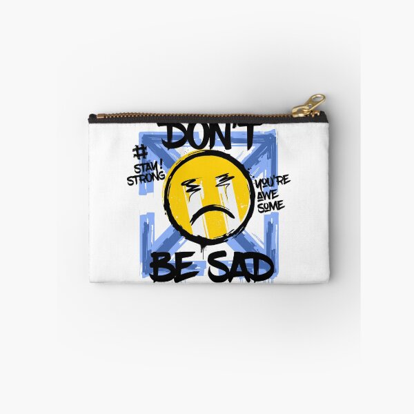 Item preview, Don’t Be Sad – Relatable Sad Emoji Streetwear | Depression Mood Aesthetic Graphic Tee designed and sold by amareshdas008.