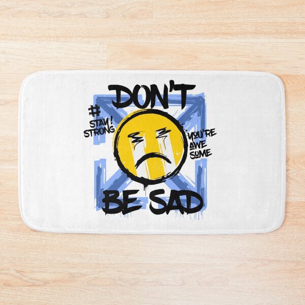 Item preview, Don’t Be Sad – Relatable Sad Emoji Streetwear | Depression Mood Aesthetic Graphic Tee designed and sold by amareshdas008.
