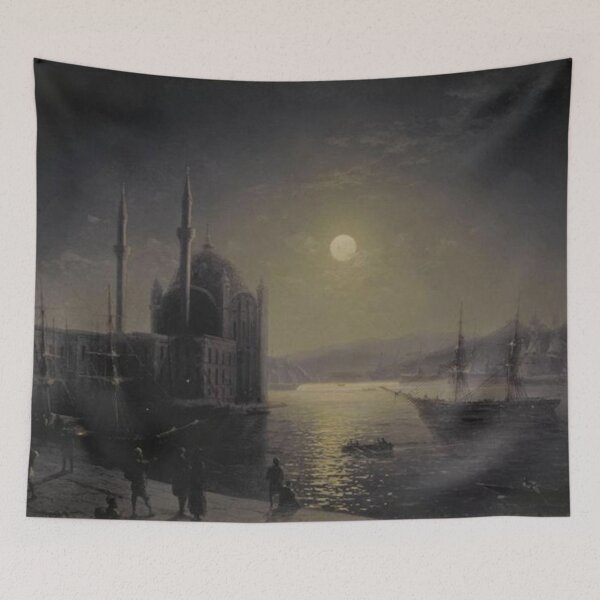 Item preview, Moonlit Night on the Bosphorus designed and sold by SharonTheFirst.