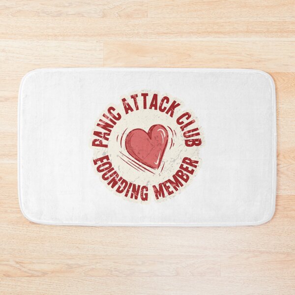 Item preview, Panic Attack Club Founding Member Funny Anxiety designed and sold by IslandTyped.