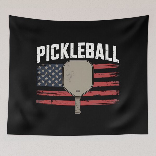 Item preview, US Flag Pickleball Player Paddleball Lover designed and sold by consfafaperi.