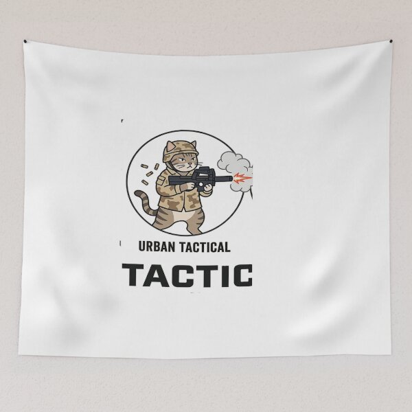 Item preview, cat urban tactical designed and sold by  Mudikeys.