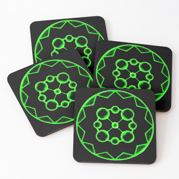 Item preview, Crop circle neon green designed and sold by MessageToEarth.