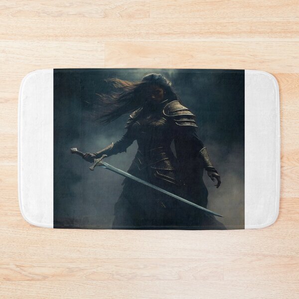 Item preview, Fierce Warrior Queen Dark Fantasy designed and sold by GouravArts.