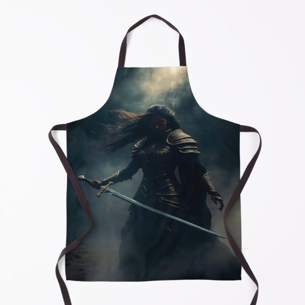 Item preview, Fierce Warrior Queen Dark Fantasy designed and sold by GouravArts.