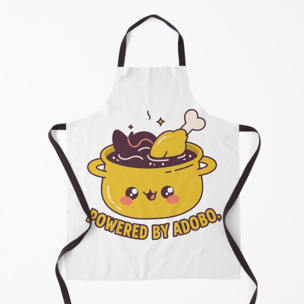 Item preview, Powered By Adobo Cute Filipino Food designed and sold by IslandTyped.