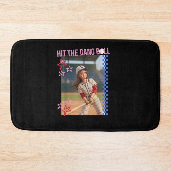 Item preview, Hit The Dang Ball Baseball Mom Gameday Funny Doll Face Meme  designed and sold by ZalcArtStore.