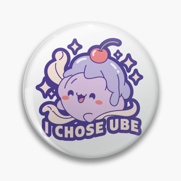 Item preview, I Chose Ube Cute Filipino Dessert designed and sold by IslandTyped.