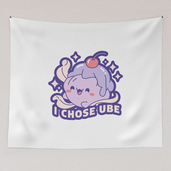 Item preview, I Chose Ube Cute Filipino Dessert designed and sold by IslandTyped.