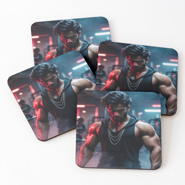 Item preview, Gym Beast Warrior Intense Motivation designed and sold by GouravArts.