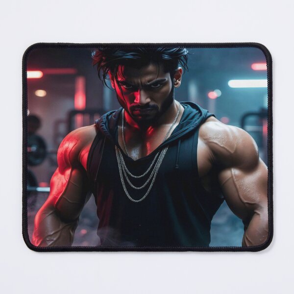 Item preview, Gym Beast Warrior Intense Motivation designed and sold by GouravArts.