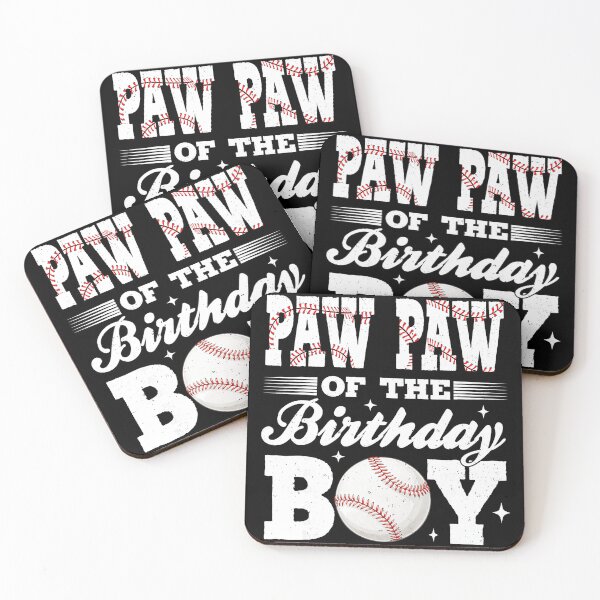 Item preview, Paw Paw of the Birthday Boy Baseball Family designed and sold by miaa-artistshop.