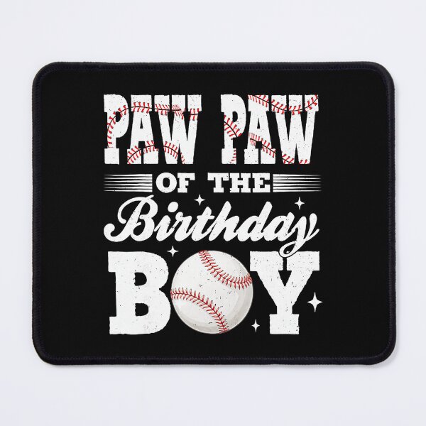 Item preview, Paw Paw of the Birthday Boy Baseball Family designed and sold by miaa-artistshop.