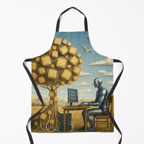 Item preview, Robot Under Processor Tree designed and sold by Phil Perkins.