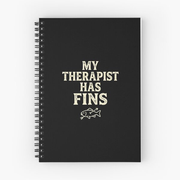 Item preview, My Therapist Has Fins | Funny Bowfishing Gift designed and sold by Dusklin.