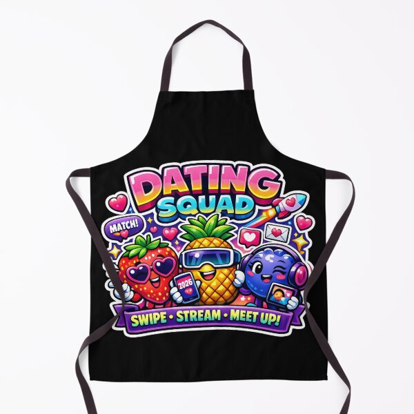 Item preview, Dating Squad Swipe Meet Up Retro Vibe designed and sold by SplashTastic.