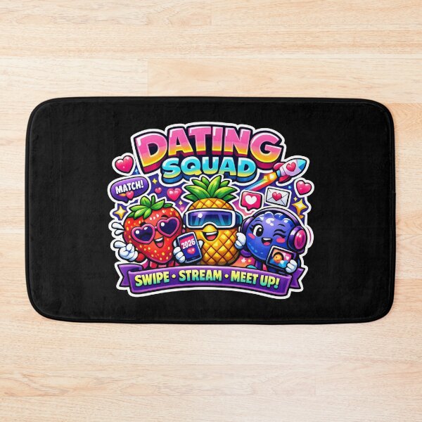 Item preview, Dating Squad Swipe Meet Up Retro Vibe designed and sold by SplashTastic.