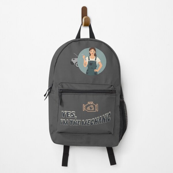 Item preview, Yes, I’m The Mechanic – Funny Female Mechanic Empowerment Design designed and sold by TestudoDesign.