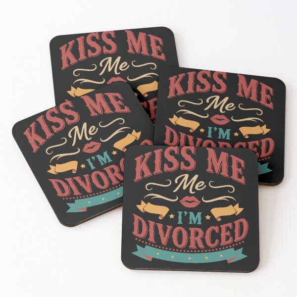 Item preview, Divorce Kiss Me Im Divorced Newly Divorced designed and sold by LuminOrb.
