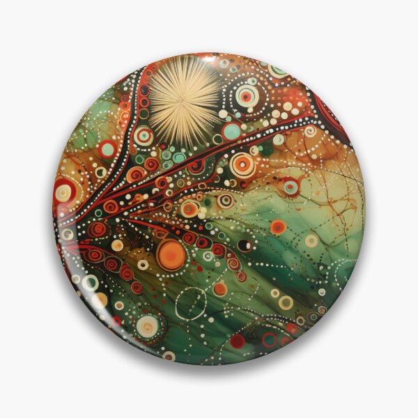 Item preview, Aboriginal Inspired Dot Art - Nature Metamorphosis designed and sold by GrinGalore.