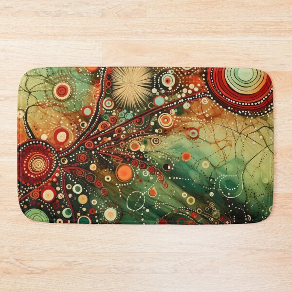 Item preview, Aboriginal Inspired Dot Art - Nature Metamorphosis designed and sold by GrinGalore.