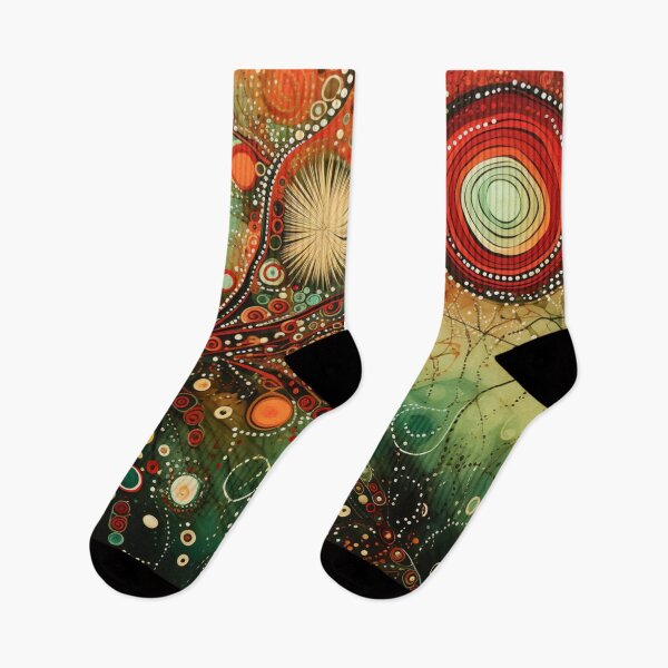 Item preview, Aboriginal Inspired Dot Art - Nature Metamorphosis designed and sold by GrinGalore.