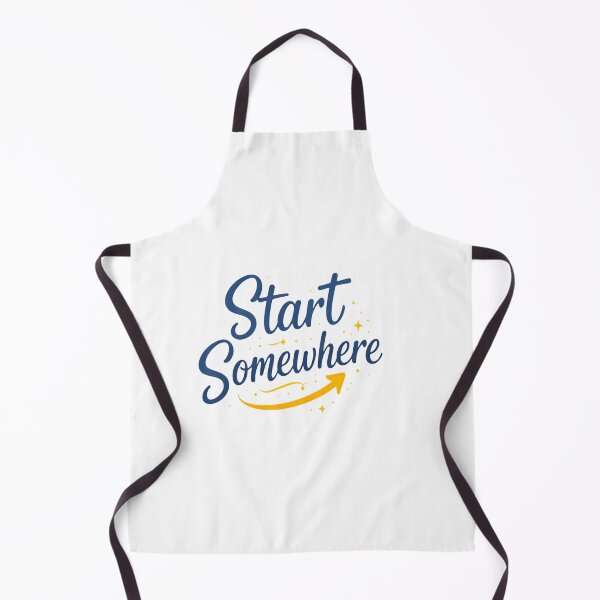 Item preview, Start Somewhere Minimal Motivational Design designed and sold by Lovestickerco.