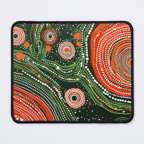 Item preview, Aboriginal Inspired Dot Art - Between Lava Hubs designed and sold by GrinGalore.