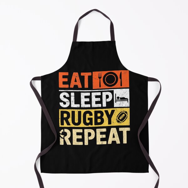 Item preview, Eat Sleep Rugby Repeat Vintage Rugby designed and sold by GabrieSketcham.