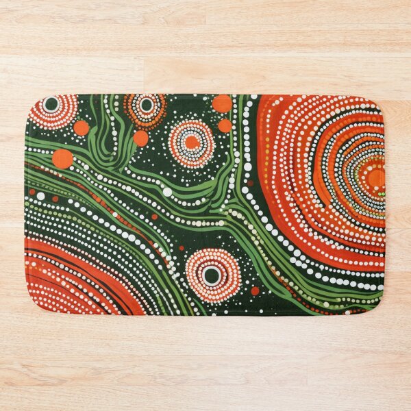 Item preview, Aboriginal Inspired Dot Art - Between Lava Hubs designed and sold by GrinGalore.