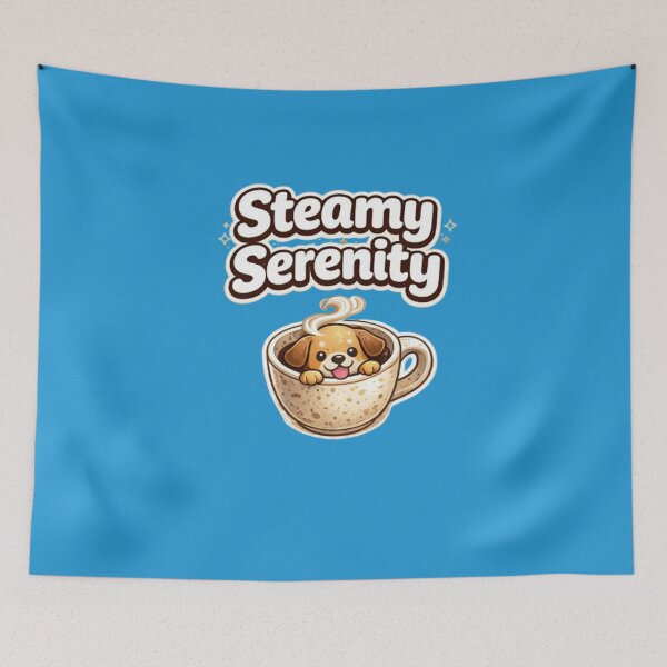 Item preview, Steamy Serenity Coffee Lover designed and sold by annenambiro.