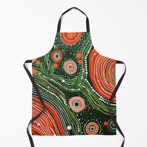 Item preview, Aboriginal Inspired Dot Art - Between Lava Hubs designed and sold by GrinGalore.