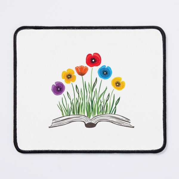 Item preview, Poppies growing from book designed and sold by uunaa.