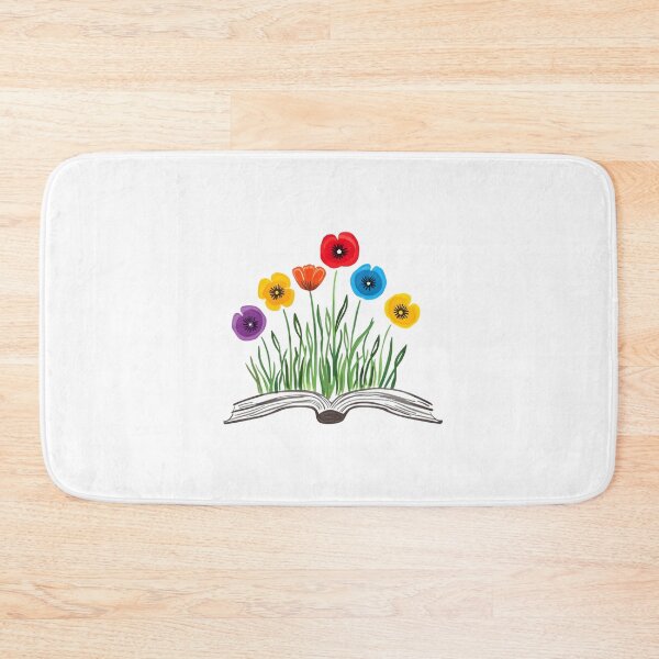 Item preview, Poppies growing from book designed and sold by uunaa.