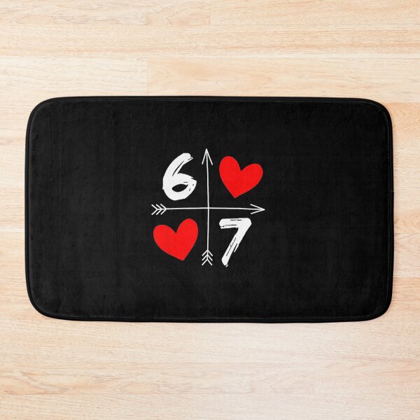 Item preview, 67 Heart Arrows Valentine Cute Number  designed and sold by gladysenglish.