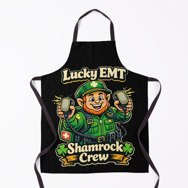 Item preview, Lucky EMT Shamrock Crew  designed and sold by LOL-N-LIFESTYLE.