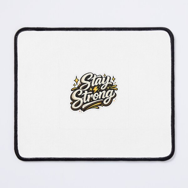 Item preview, Stay Strong Motivational Quote Sticker designed and sold by Artbysarmina.