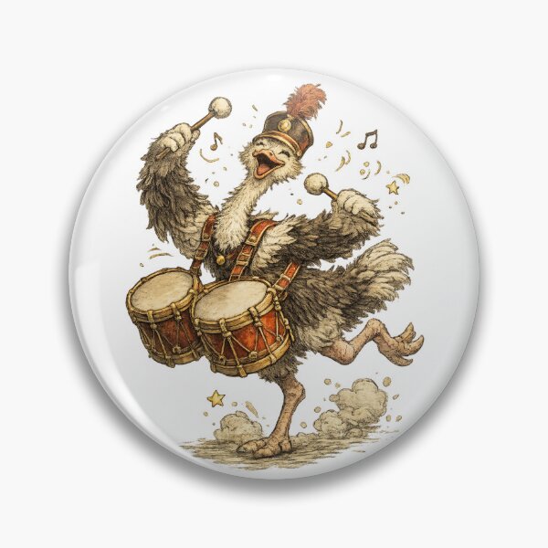 Item preview, Marching Band Ostrich Drummer designed and sold by photoparadise22.