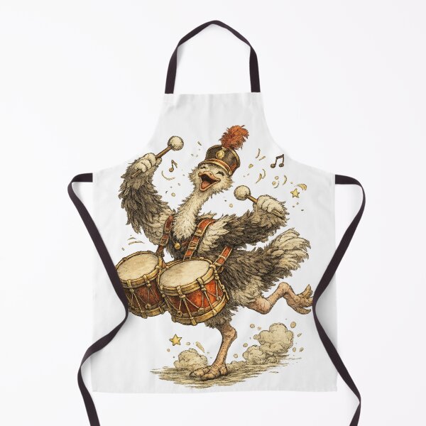 Item preview, Marching Band Ostrich Drummer designed and sold by photoparadise22.