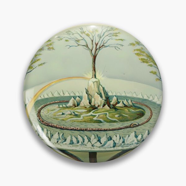 Item preview, Yggdrasil Norse Sacred Ash Tree designed and sold by Vicky Brago-Mitchell®.