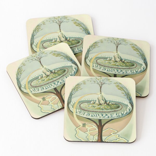 Item preview, Yggdrasil Norse Sacred Ash Tree designed and sold by Vicky Brago-Mitchell®.