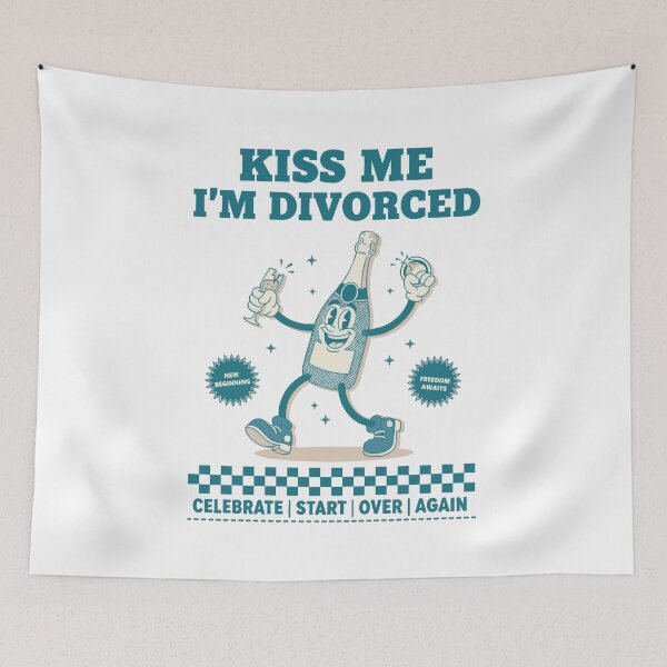 Item preview, Divorce Celebrate Finally Divorced Single Wife designed and sold by LuminOrb.