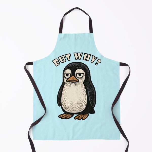 Item preview, Nihilistic penguin - saying But Why ? designed and sold by SeoulInkSoul.