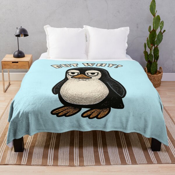 Item preview, Nihilistic penguin - saying But Why ? designed and sold by SeoulInkSoul.